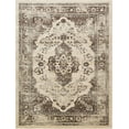 thumbnail image 2 of Unique Loom Norrebro Oslo Rug Brown/Light Brown 10' x 13' Border Traditional Perfect For Living Room Bed Room Dining Room Office, 2 of 7