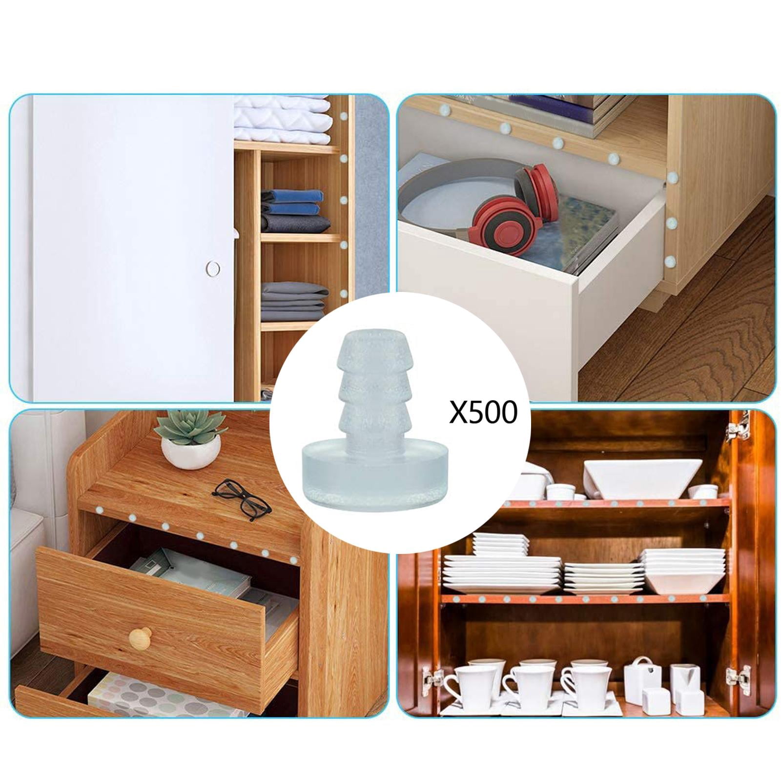 8 Piezas Parachoques De Vástago Transparente 5mm - Uxcell: Protector Suave Para Mesas De Vidrio Y Muebles De Exterior