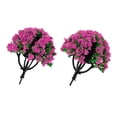 thumbnail image 3 of MERIGLARE 10pc 1:200 Train Railroad Scenery Landscape Model Trees HO Scale Flowers #4, 3 of 8