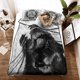 thumbnail image 3 of Viking Doona Cover - Fenrir - Viking Quilt Bed Set Rlt12, 3 of 5