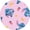 Pink Stitch, variant on Strawberry Shortcake Girls Hobo Shoulder Bag, Pink