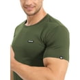 thumbnail image 3 of BROKIG Mens BOLD Gym Workout Shirt, Casual-Fit Lightweight Muscle T-Shirts for Men (Large, Green), 3 of 8