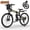 Black, variant on AIRWEST Men's Electric Mountain Bike, 26″ Fat Tire Electric Bike, Peak 750W Motor 48V 13Ah Removable Battery, 7-Speed, All-Terrain E-Bike, Max Speed 25MPH (40KMH), UL2849