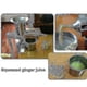 thumbnail image 3 of Hand Stainless Steel Wheatgrass Juicer Manual Auger Slow Squeezer Fruit Wheat Grass Vegetable Orange Juice Extractor, 3 of 4