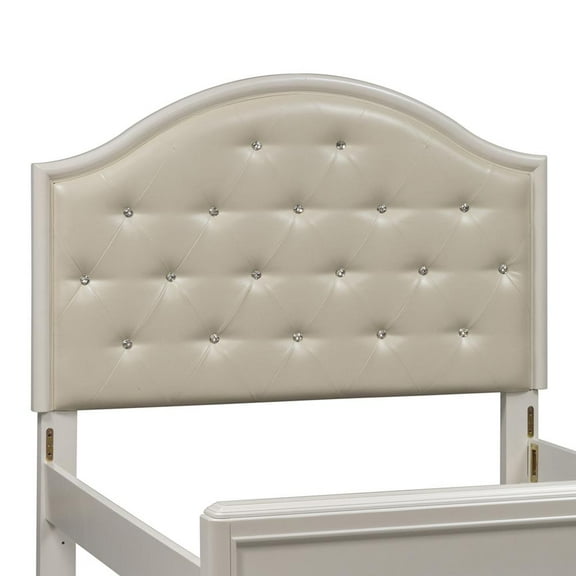 Stardust White Full Panel Headboard