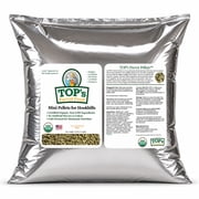 TOP's Parrot Food Mini Pellets Bird Food, Perfect for Budgies Cockatiels Parrotlets Lovebirds Parakeets - Non-GMO, Peanut Soy & Corn Free, USDA Organic Certified
