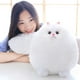thumbnail image 3 of Peluche de gato de peluche, ideal para cumpleaños de niños, color blanco (30 cm), 3 of 5