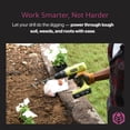 thumbnail image 3 of Yard Butler RT-1 Roto Auger Garden Digger for 3/8 Inch Bit Cordless Drills, 3 of 7
