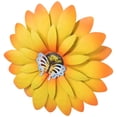 thumbnail image 3 of Decoración de la pared de metal decoración de girasol colgante colgante de flores colgantes 3d arte hecho a mano, 3 of 7