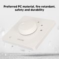 thumbnail image 3 of 50W Volume Control, Professional 5 Gears Tuning Knob Volume Controller with Flame Retardant PC, Lossless Sound, Easy Wiring, Large Panel Design for Home Speakers, 3 of 8