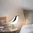 thumbnail image 4 of Ovzne Small Cordless LED Table Lamp Touch Sensor, Bedside Lamp Emergency Light with Touch Dimmer,3 Level Brightness Nightstand Lamps, Rechargered Desk Lamp for Bedroom, Home, Office, College Dorm Room, 4 of 7