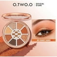 thumbnail image 3 of O.TWO.O 9-Color Eyeshadow Palette, Matte & Shimmer Warm Neutral Shades, Long-Lasting Waterproof Vegan Eye Makeup, 3 of 11