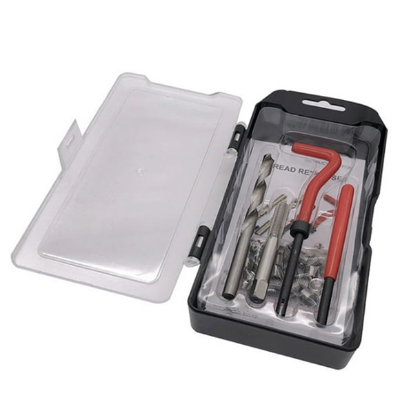 15Pcs M-10 X 1,0 Tomshoo Reparación de roscas Kit de reparación de roscas