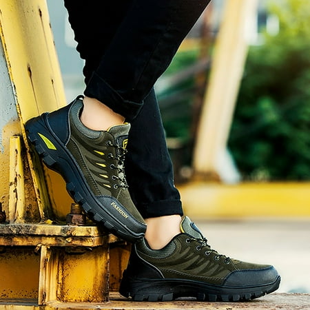 

TANGNADE Hiking Shoes For Men Walking Shoes Fashion Sneakers Casual Shoes Loafers Breathable Hiking Shoes