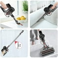 thumbnail image 4 of Cordless Vacuum Cleaner, Brushless Motor with 26Kpa Powerful Suction Stick Vacuum, Up to 45Mins Max Runtime Detachable Battery, 4 of 4