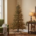 thumbnail image 3 of Northlight 6' Prelit Artificial Christmas Tree Warsaw Twig - Clear Lights, 3 of 4