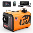 thumbnail image 1 of Calentador diésel TAYHOET 8KW 12V/24V/110V 7L con control remoto LCD naranja, 1 of 8