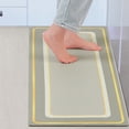 thumbnail image 2 of REGALWOVEN Uxcell Kitchen Rugs and Kitchen Mats Non Skid Washable, Machine Washable Standing Mats Light Grey 18" x 48", 2 of 6