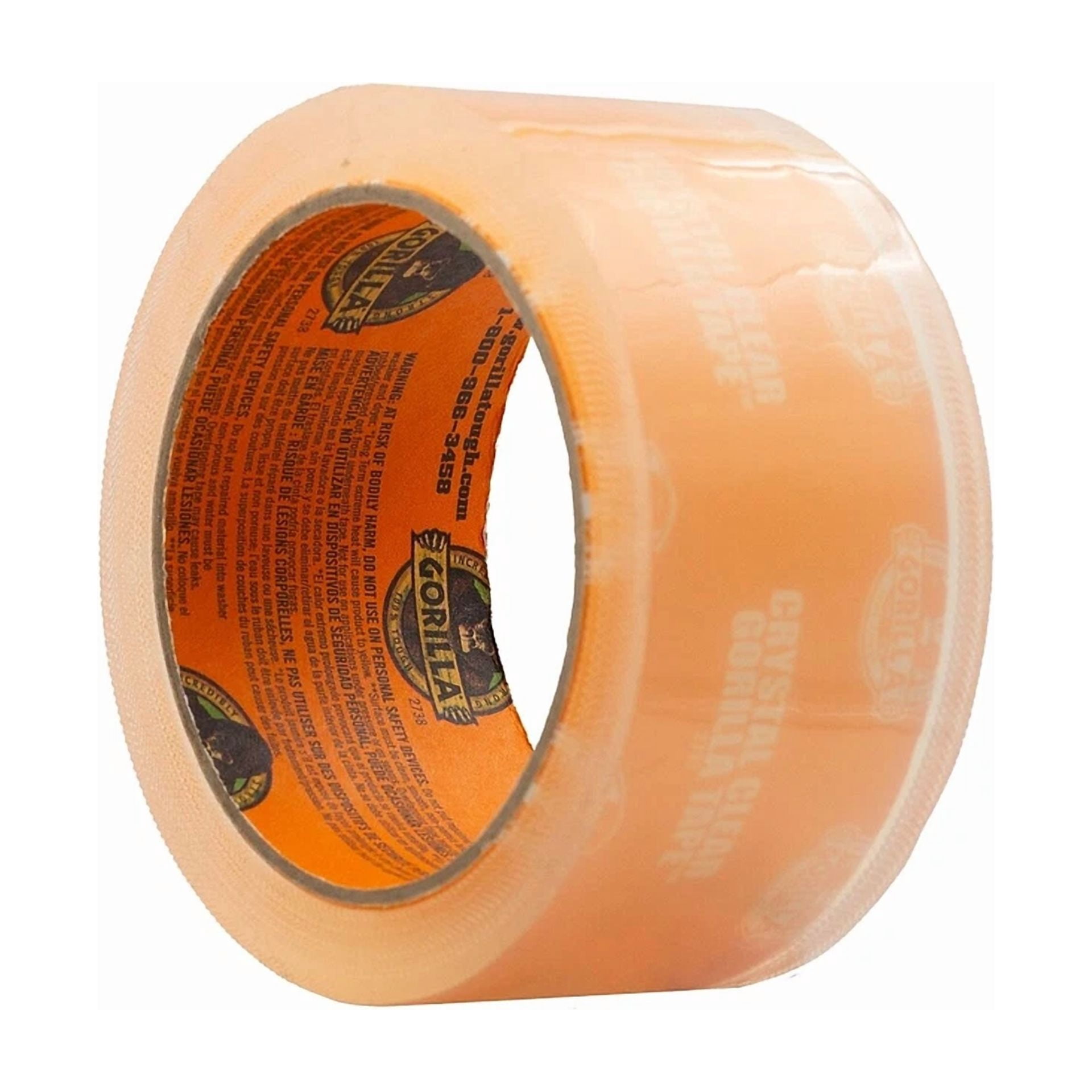 PRIME - Gorilla Transparent Clear Tape 1.88" X 18 Yds. Crystal Clear (6060002)