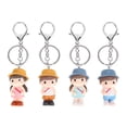 thumbnail image 3 of Porte-clés de Bande Dessinée, Pendentif Cadeau Forme Mignon Porte-Clés pour Casque pour Sac à Main, 3 of 8