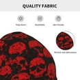 thumbnail image 5 of Disketp Red Skulls Unisex Knit Hats Beanies Hats for Men Women Winter Beanies Men's Women's Knit Cuffed Beanies Hats Beanie, 5 of 7