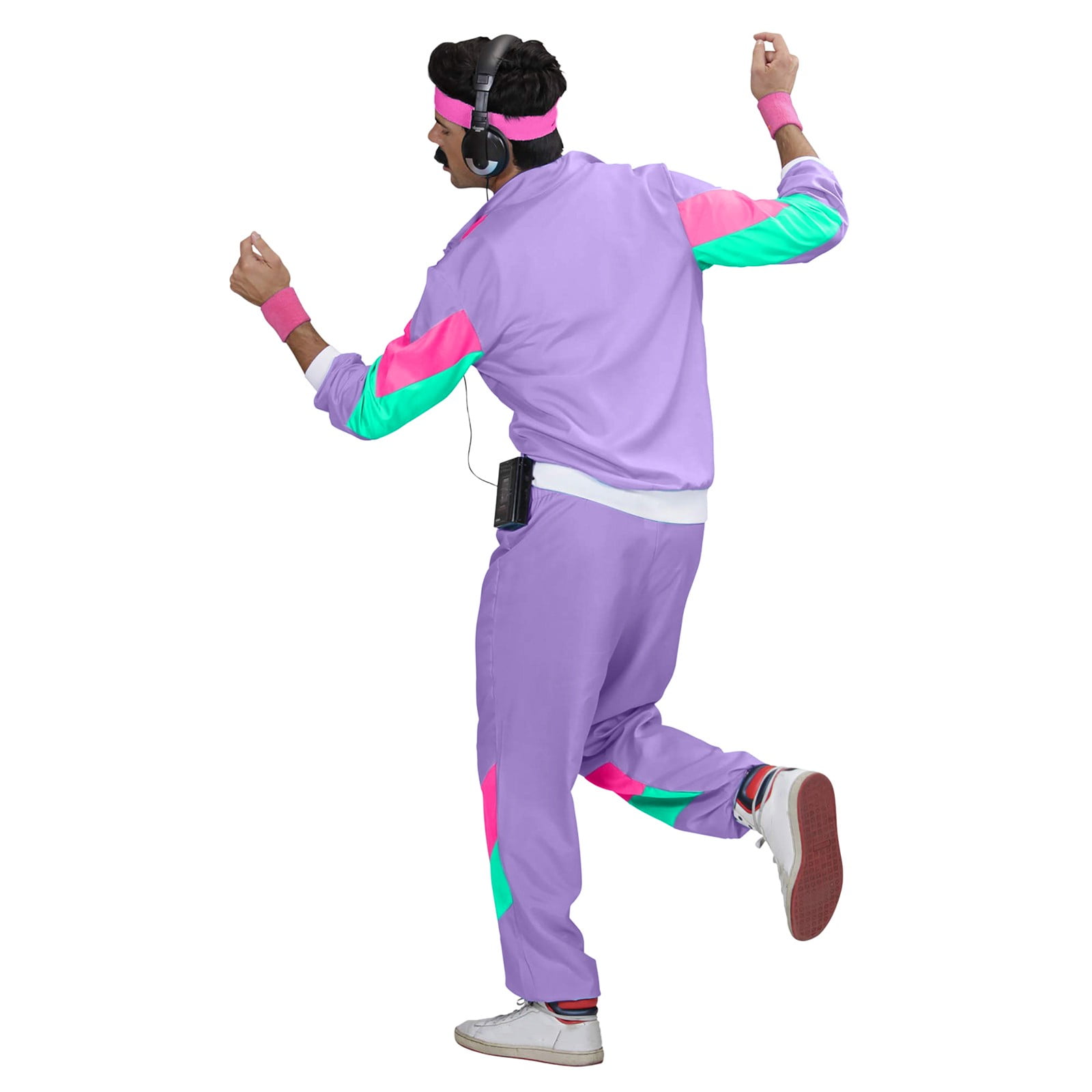 Adult 80s Tracksuit Retro Hop Windbreaker Disco Tracksuit Sets