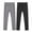 Black + Gray, variant on Girls Athletic Leggings Kids Dance Workout Running Yoga High Waisted Tights Leggins Pants with Pocket 4-12Y