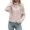 Pink, variant on Turtleneck Sweaters for Womens 2026 Fall Winter Clothes Long Sleeve Jacquard Cable Knit Casual Pullover Tops (S, Pink)
