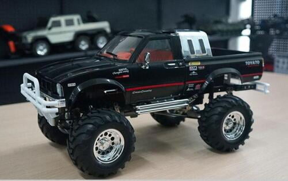 Hg 1/10 Rc Pickup Model 4Wd Rally Car Series Car Racing Crawler 2.4G RTR Black