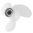 thumbnail image 1 of Outboard Propeller Propeller Replacement Propeller For  Aluminum Alloy Propeller Outboard Accessory Propeller 7 Spline Tooth 3 Blades 6G1-45941-00-EL 8 1/2 X 8 1/2 Fit For, 1 of 8