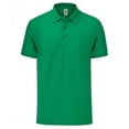 thumbnail image 1 of Fruit Of The Loom - Polo piqué para hombre (Verde Jaspeado), 1 of 3