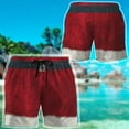 thumbnail image 6 of Costume Cosplay Pattern 3D Santa Claus Custom Beach Short Swim Trunk, 6 of 7