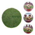 thumbnail image 4 of OULII Artificial Grass Pad Decorative Green Table Mat for General Users 1Pack, 4 of 8