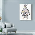 thumbnail image 3 of Trademark Fine Art 'Penguin Collage' Canvas Art by Louise Tate, 3 of 3