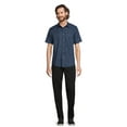 thumbnail image 3 of George Men’s Poplin Shirt with Short Sleeves, 3 of 5