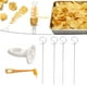 thumbnail image 1 of Herramienta para cortar en espiral de patatas, con 4 palos de acero inoxidable, Herramienta para cortar en espiral de patatas, Cortador en espiral de, 1 of 8