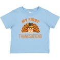 thumbnail image 3 of Inktastic Cute Turkey My 1st Thanksgiving Boys or Girls Baby T-Shirt, 3 of 5