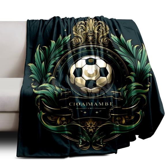 Throw Blanket Soft Plush Fleece Blanket 30In × 39In Home Decor Cozy Camping Blanket for Gift Bedding Essentials