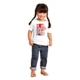 thumbnail image 4 of Cool Urban Streetwear Savage Roses Toddler Boy Girl T Shirt Infant Toddler Brisco Brands 6M, 4 of 5