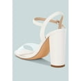 thumbnail image 3 of Perta Clear Strap Block Heel Sandals, 3 of 5