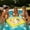 101#Yellow, variant on Inflatable Pool Drink Float Tray Cup Holder Beverage Cooler Party Float PVC Ice Bar, Easy Inflate Drink Station, Portable Pool Party Accessory For Beach BBQ Summer Outdoor Events
