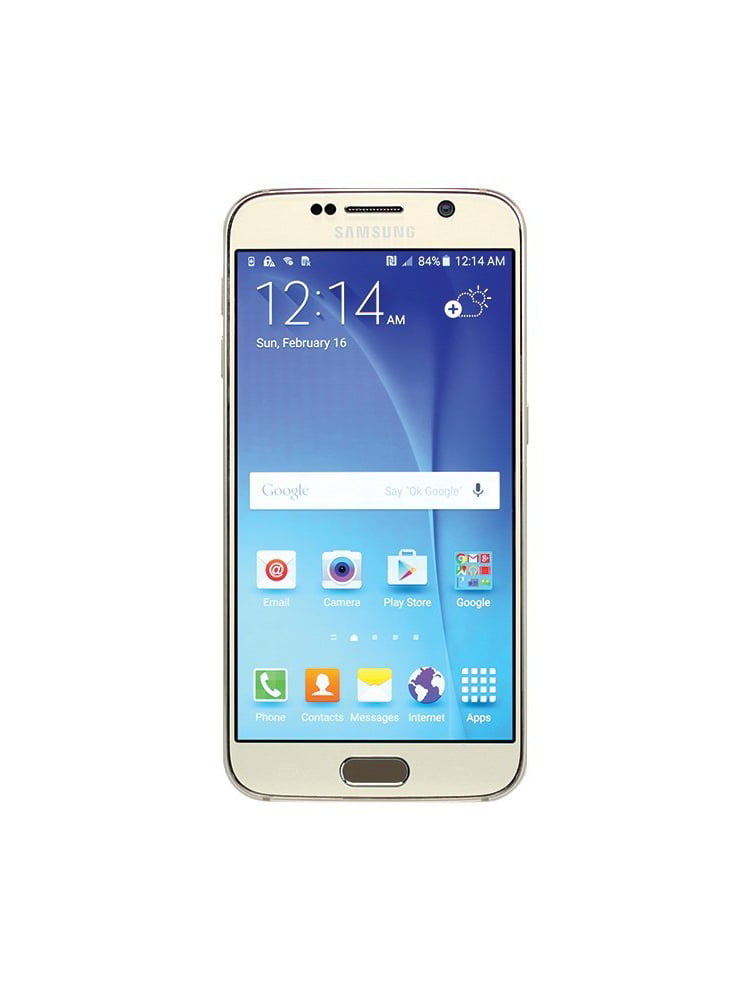 Afspraak Verwaand Extractie Samsung Galaxy S6 32GB, Gold (T-Mobile) - Walmart.com