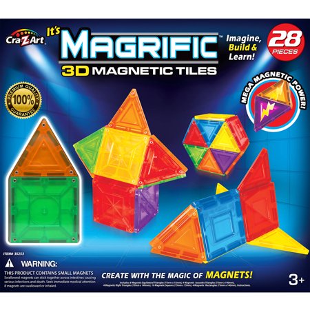 Cra-Z-Art Magrific 28-Piece Magnetic Set