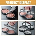 thumbnail image 4 of OULII Prensa Para Hamburguesas De Aleación De Aluminio Para Uso En Duradero Y Antiadherente, 4 of 8