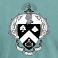 thumbnail image 3 of CafePress - Triangle Black And White Coat Of Arms T Shirt - Mens Comfort Colors Shirt, 3 of 5