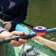 thumbnail image 2 of Carrete de hilo de pescar de silicona, soportes de almacenamiento para sedal, aparejos de pesca, carretes de equipo, organizador líder de línea, equipo de pesca, 10 Uds., 2 of 5