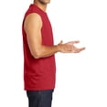 thumbnail image 4 of Mafoose Male Cotton Sleeveless Tee Men Athletic Shirts & Tops Red 4XL, 4 of 5