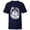 Navy, variant on Disney Haunted Mansion Movie The Bride Ghost Skulls & Roses - Short Sleeve T-Shirt for Kids - Customized-Athletic Heather