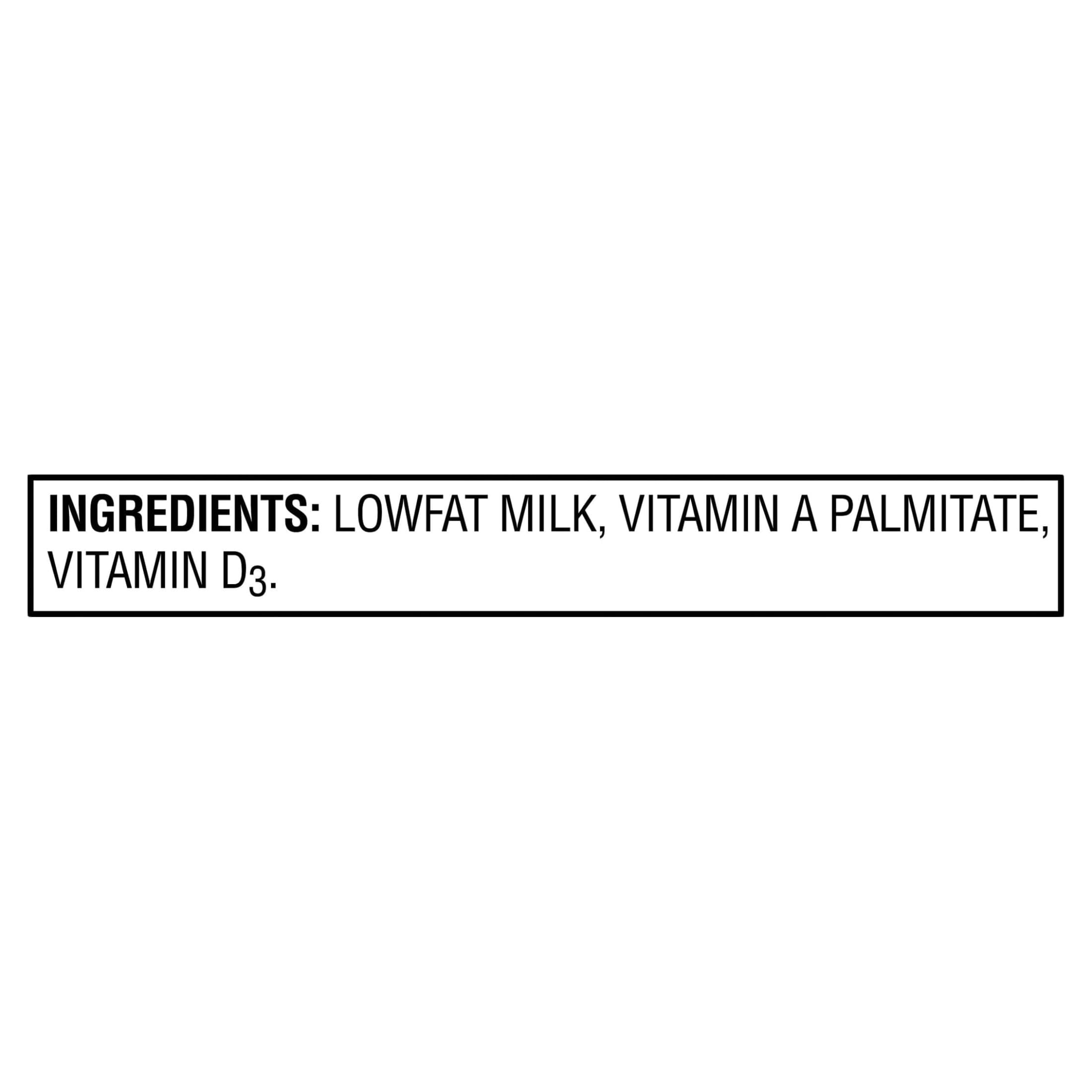Great Value Milk 1% Low-fat, Half Gallon, 64 fl oz