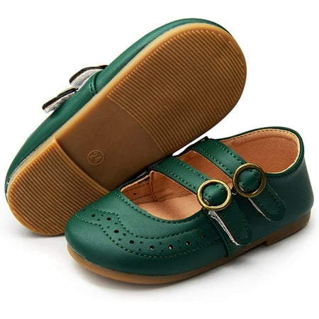 Toddler Baby Girls Dress Shoes Ballet Sparkle Wedding Party Princess Mary Jane Ballerina Flats Shoes for Girls
